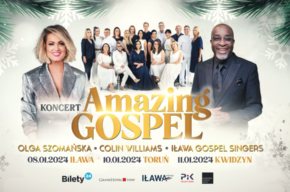 AMAZING GOSPEL Olga Szomańska & Colin Williams & Iława Gospel Singers