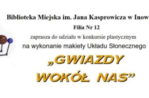 Kopernik w bibliotece – konkurs plastyczny