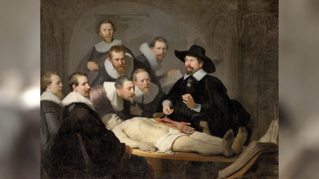 Rembrandt van Rijn: Lekcja anatomii doktora Tulpa | DKJo!