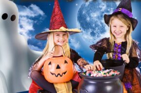 Zapraszamy dzieci na Halloween.
