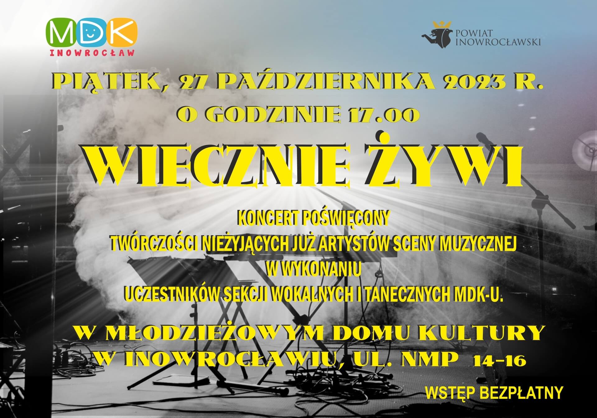 Koncert Zaduszkowy „Wiecznie Żywi”