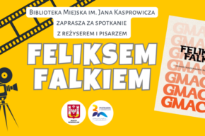 Ikona polskiego kina w bibliotece – spotkanie autorskie z Feliksem Falkiem