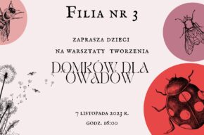 Warsztaty tworzenia domków dla owadów