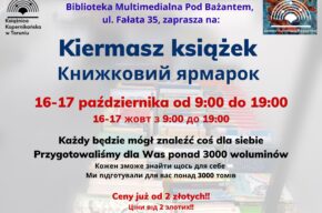 Kiermasz taniej książki w Bibliotece Multimedialnej Pod Bażantem