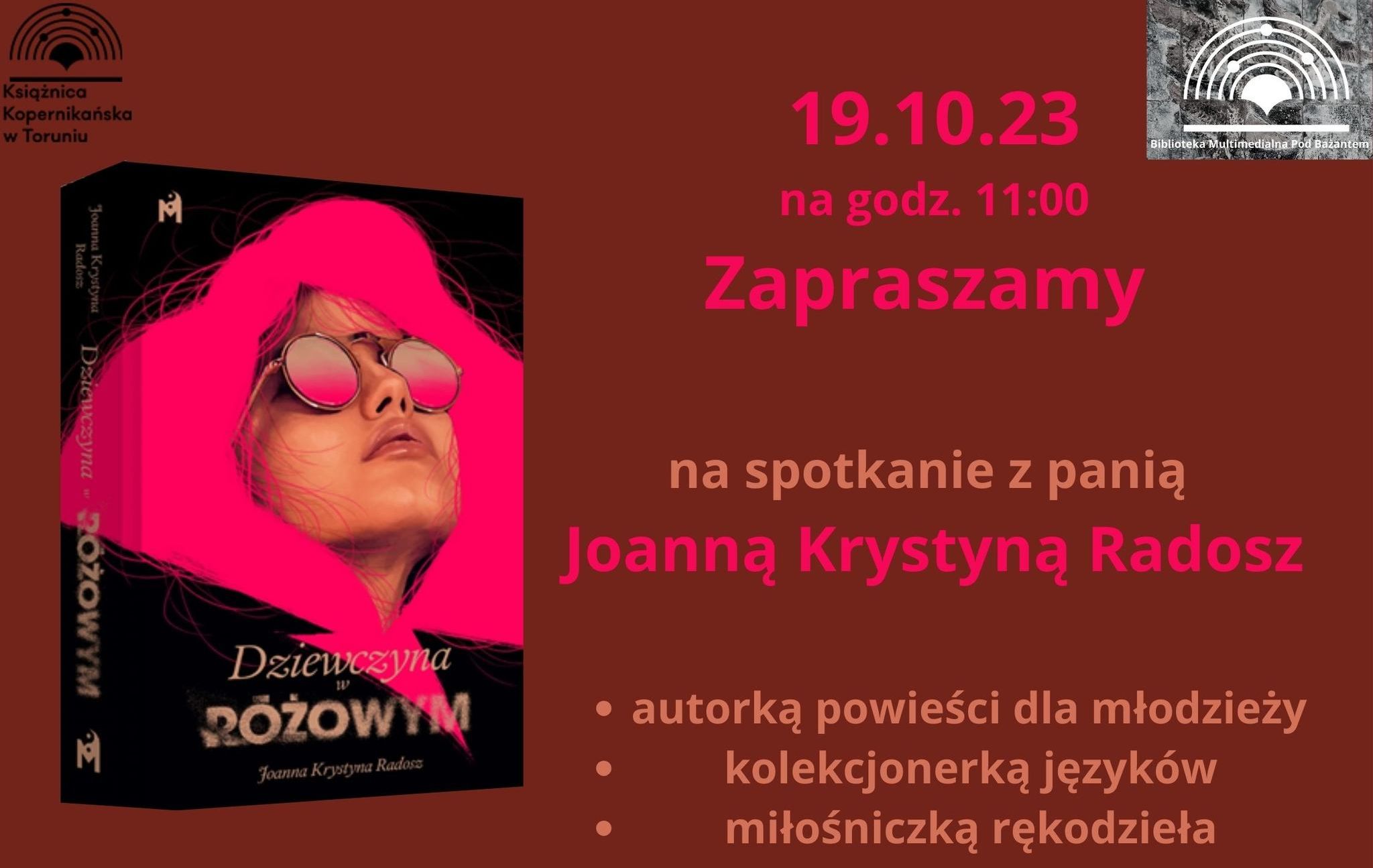 Spotkanie z Joanna Krystyną Radosz