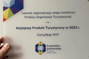 Certyfikat „Najlepszy Produkt Turystyczny Regionu 2023 roku” dla Muzeum Okręgowego w Toruniu