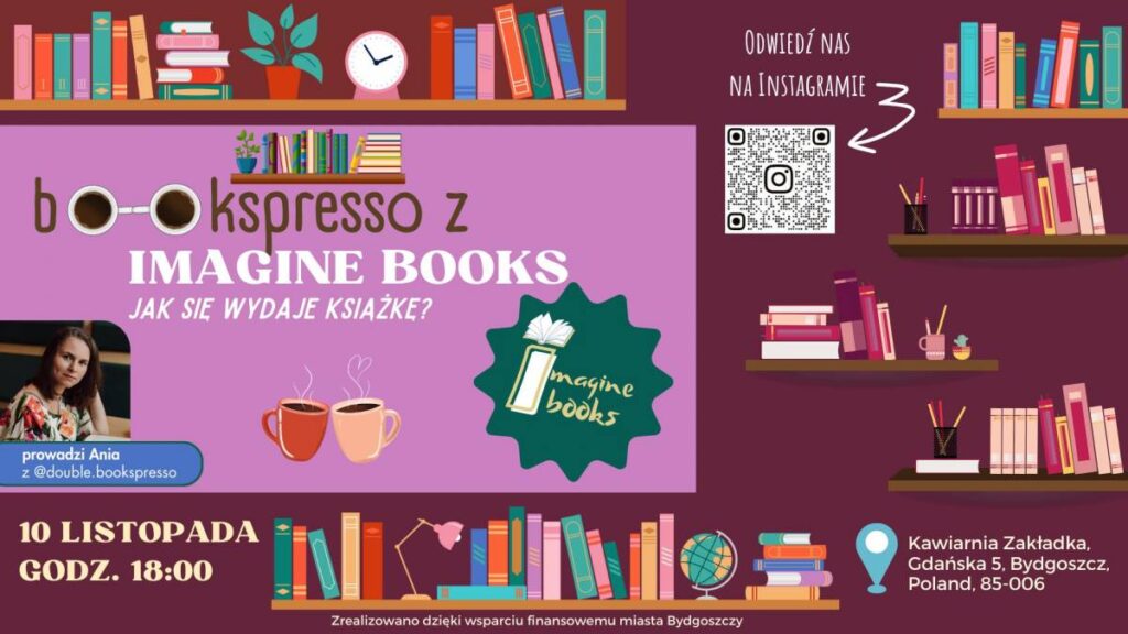 Jak się wydaje książkę - Bookspresso z Imagine Books