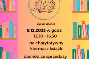 Książkowy kiermasz dla jeży