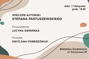 Spotkanie autorskie z Stefanem Pastuszewskim