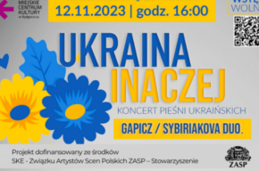 UKRAINA INACZEJ - koncert pieśni ukraińskich