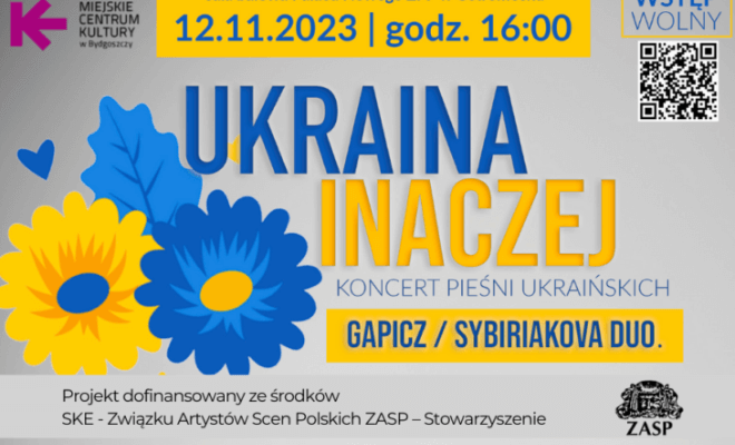 UKRAINA INACZEJ - koncert pieśni ukraińskich
