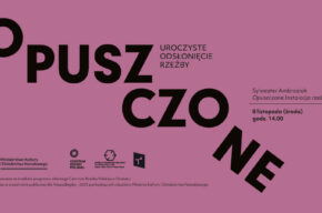Uroczyste odsłonięcie rzeźby Sylwestra Ambroziaka "Opuszczone"