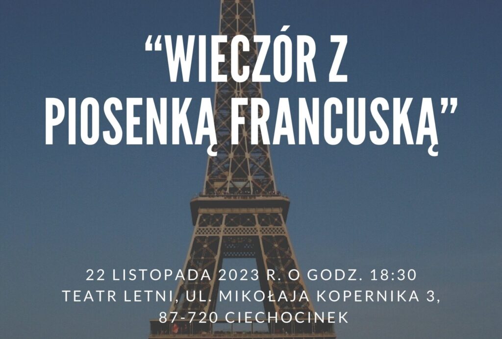 Wieczór z Piosenką Francuską