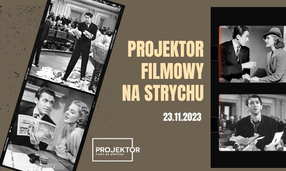 Projektor filmowy na Strychu - Frank Capra na ekranie