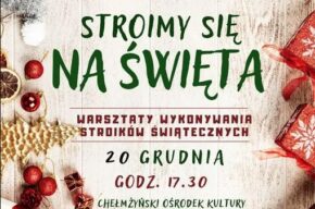 Warsztaty stroików świątecznych