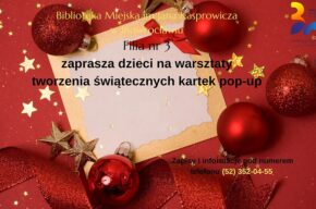Warsztaty tworzenia świątecznych kartek pop-up