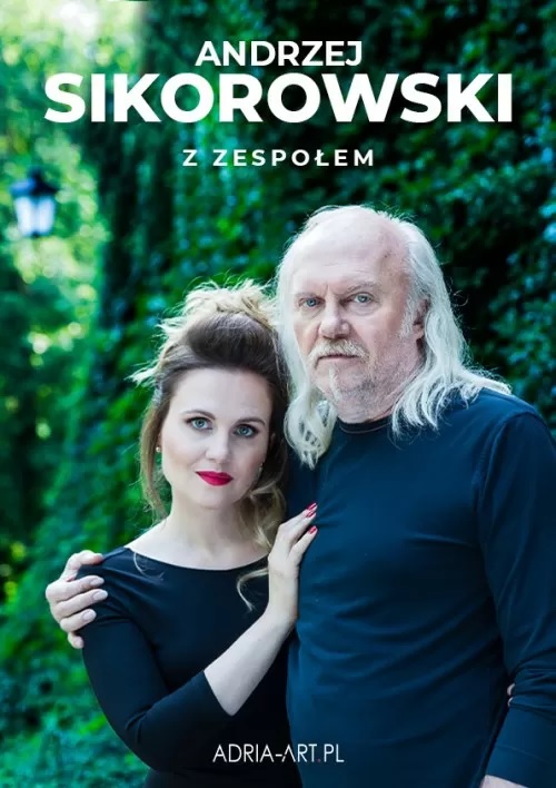 Andrzej Sikorowski i Maja Sikorowska z zespołem (impresaryjne)