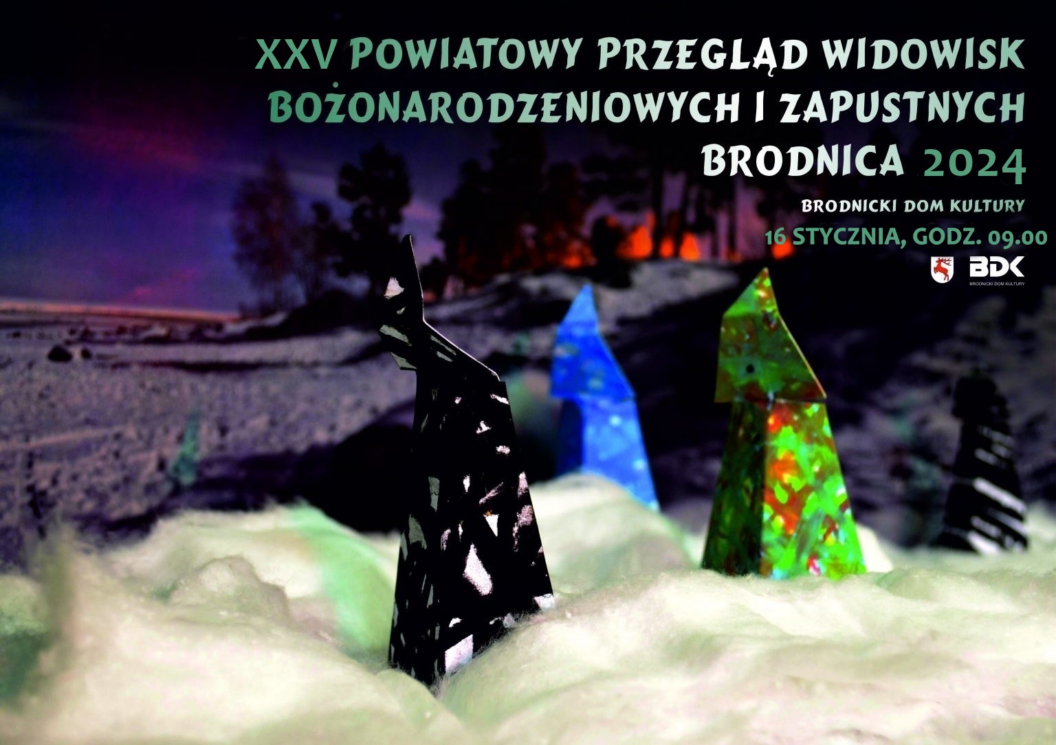 XXV Powiatowy Przegląd Widowisk Bożonarodzeniowych i Zapustnych Brodnica 2024