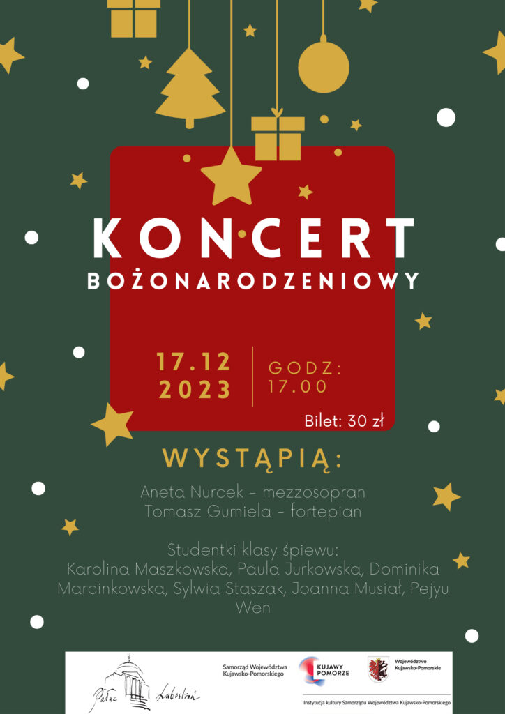 Koncert Bożonarodzeniowy - Pałac Lubostroń