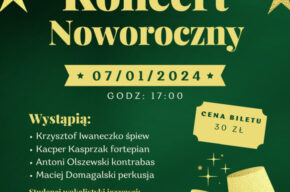 Jazzowy Koncert Noworoczny - 07.01.2024r., godz. 17.00