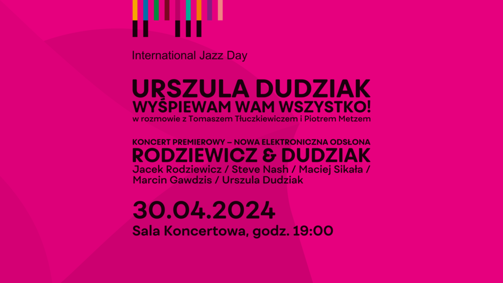 URSZULA DUDZIAK & RODZIEWICZ QUARTET | Międzynarodowy Dzień Jazzu