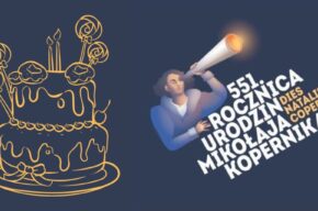 Tort urodzinowy w Domu Mikołaja Kopernika