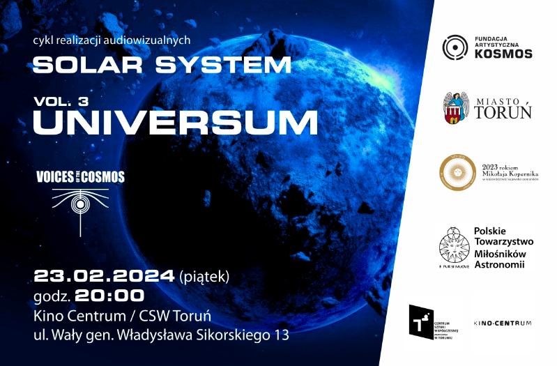 SOLAR SYSTEM – VOL. 3: UNIVERSUM