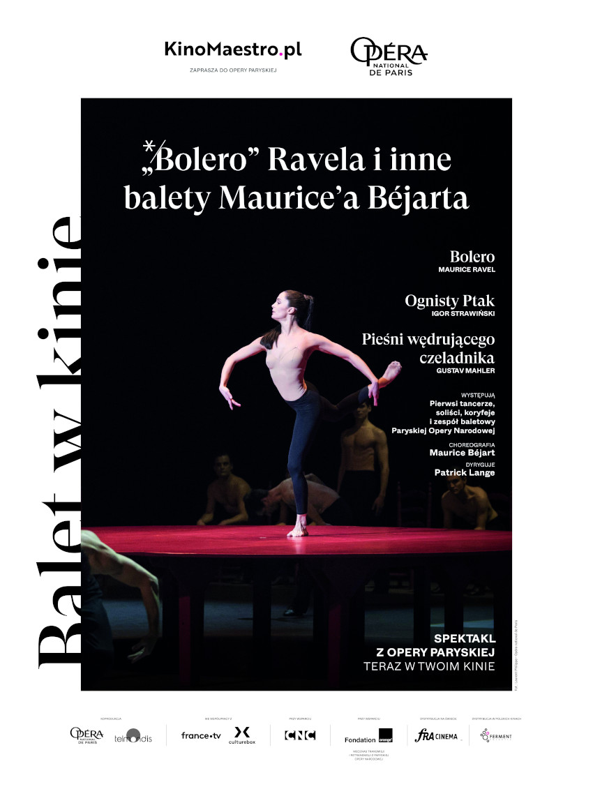 BOLERO I INNE BALETY MAURICE’A BEJARTA Z OPERA NATIONAL DE PARIS