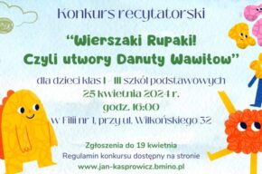 Konkurs recytatorski dla dzieci