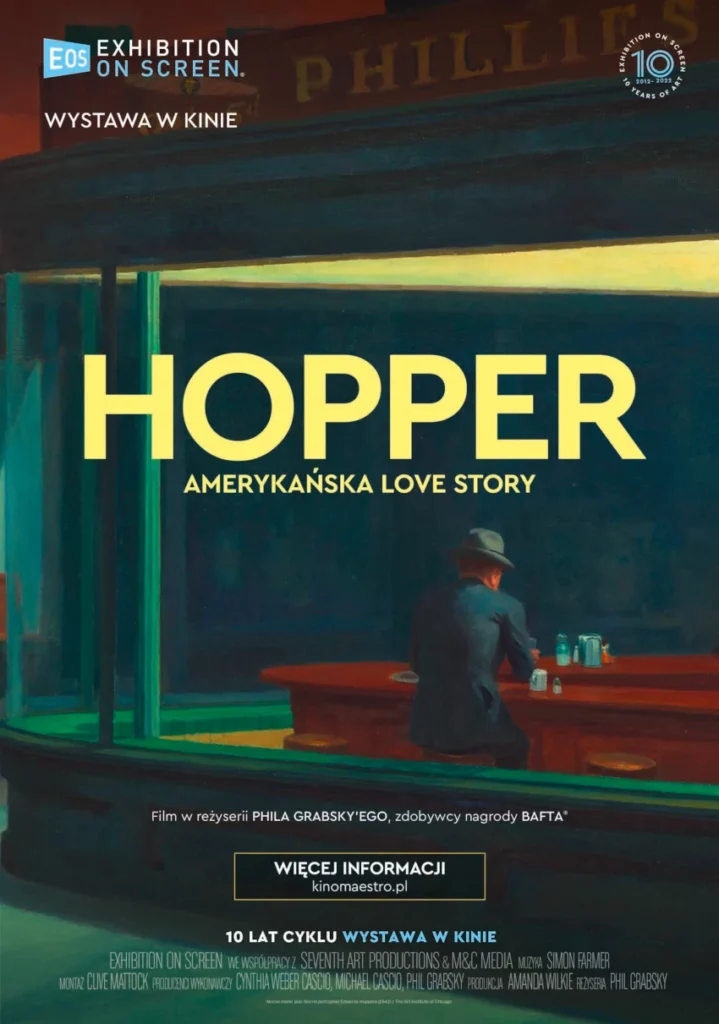 Hopper. Amerykańska love story  20:50 | Spotkanie z Philem Grabskym