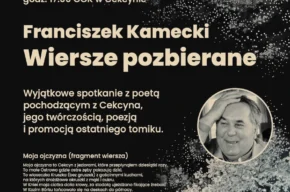 "Wiersze pozbierane" wieczór autorski Franciszka Kameckiego