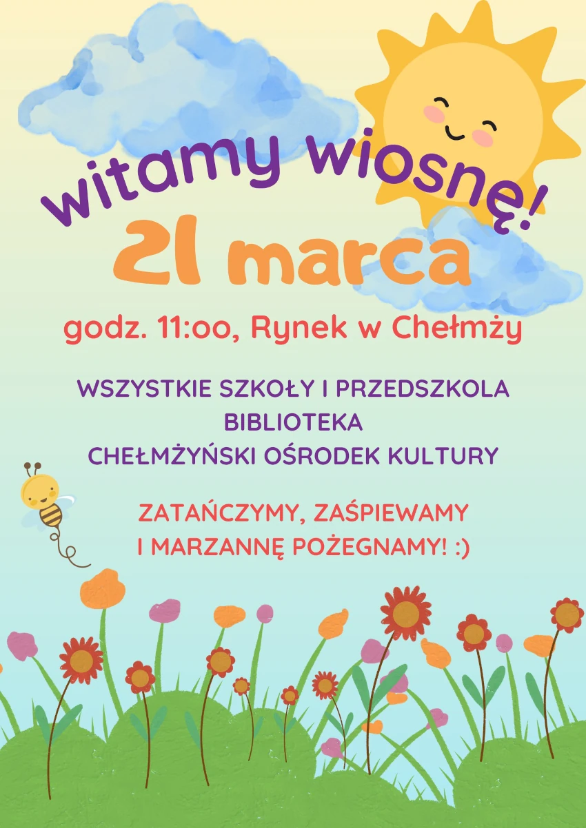 Witamy wiosnę