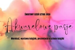 Wernisaż malarstwa akwarelowego w bibliotece