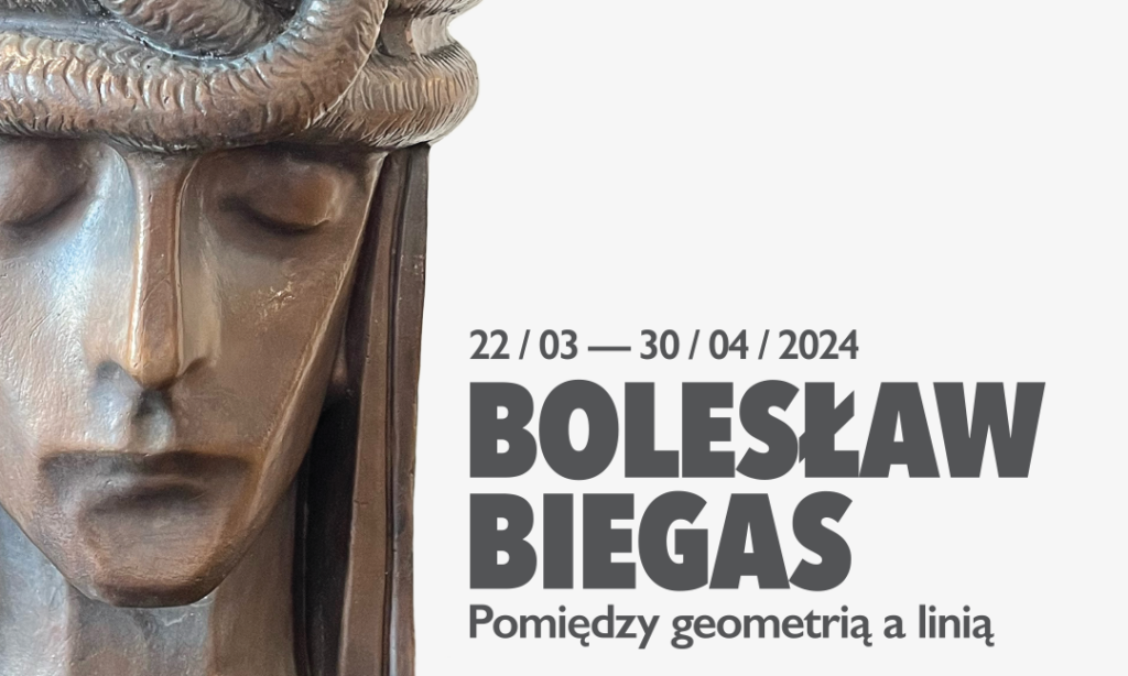 Bolesław Biegas Pomiędzy geometrią a linią - wystawa