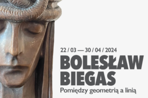 Bolesław Biegas Pomiędzy geometrią a linią - wystawa