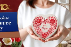 Pracownia Skarbów – Fajansowe serce dla mamy