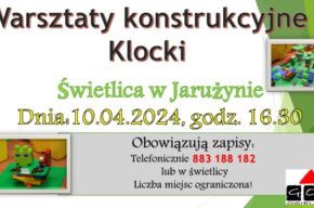 WARSZTATY LEGO JARUŻYN