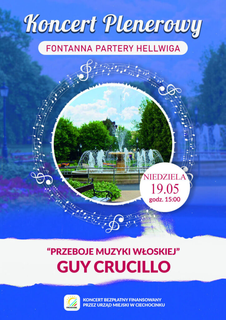 Koncert plenerowy: Guy Crucillo