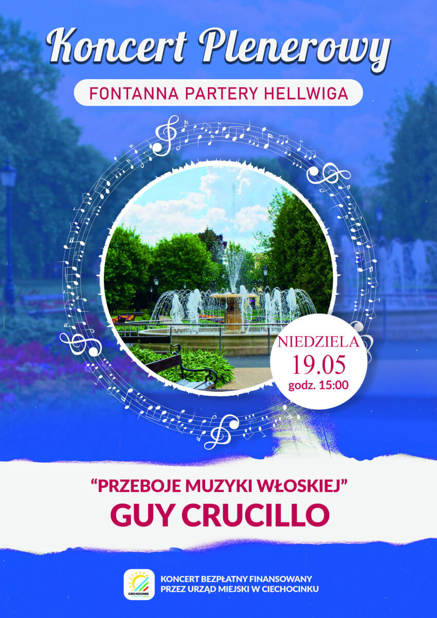 Koncert plenerowy: Guy Crucillo