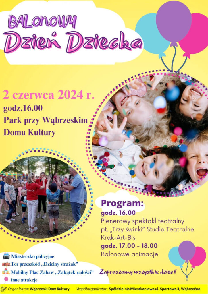 Balonowy Dzień Dziecka z WDK