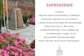 Uroczystości z okazji święta pułkowego 66 Kaszubskiego Pułku Piechoty