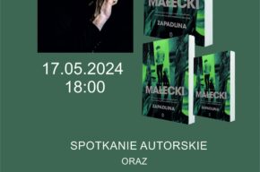SPOTKANIE AUTORSKIE Z ROBERTEM MAŁECKIM