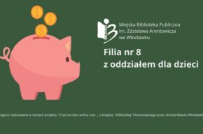 Wesoła gromadka w bibliotece przy Olszowej: Oszczędzanie – ważna sprawa!