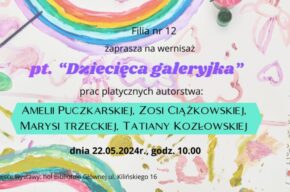 „Dziecięca galeryjka” w Bibliotece