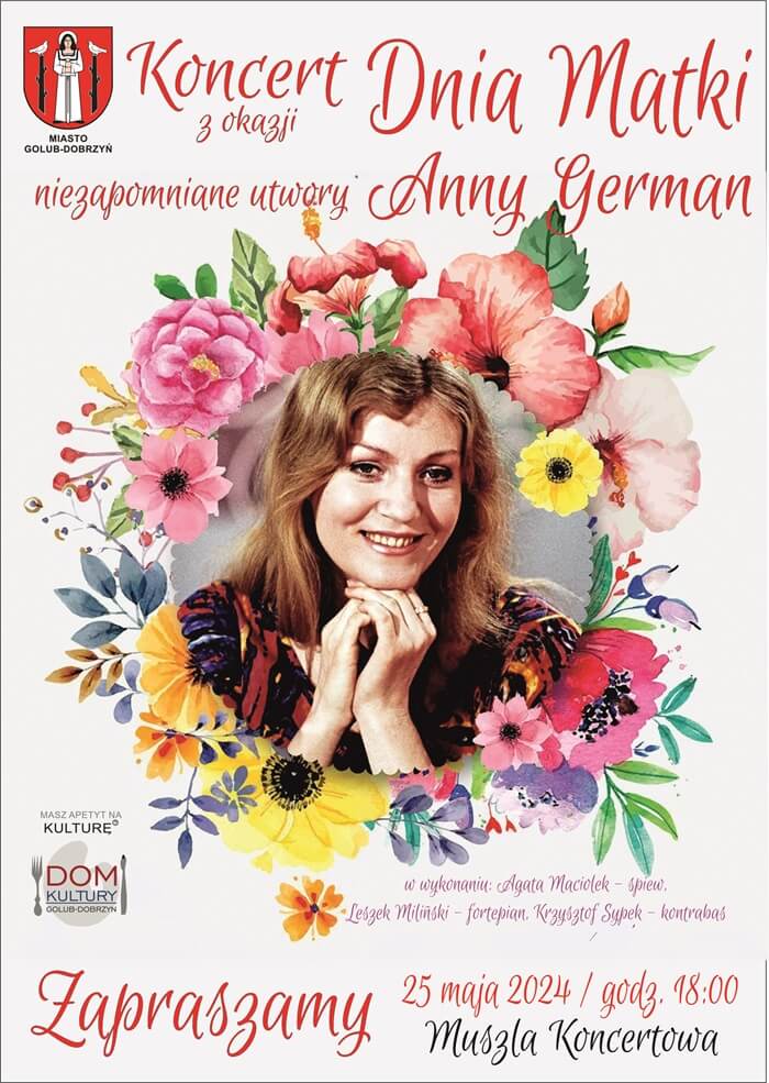 Koncert z okazji Dnia Matki niezapomniane utwory Anny German