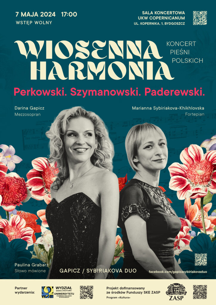 Wiosenna Harmonia. Perkowski. Szymanowski. Paderewski