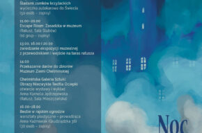 XVIII Noc Muzeów 2024 w Chełmnie<br/><span style="color:red">(Noc Muzeów 2024)</span>