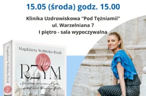 Spotkanie z Magdaleną Wolińską- Riedi- Klinika Uzdrowiskowa “Pod Tężniami”