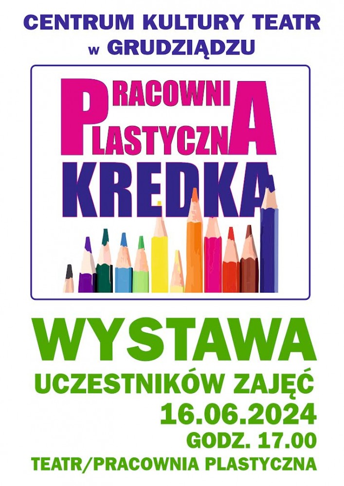 Wystawa uczestników zajęć Pracowni Plastycznej Kredka