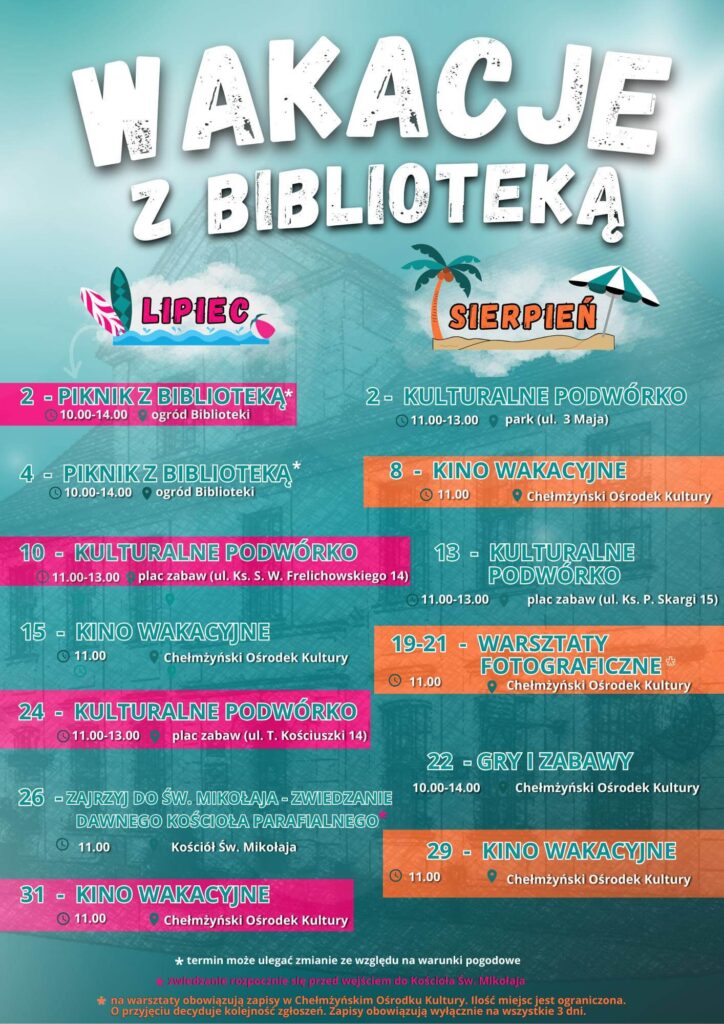 Wakacje z biblioteką